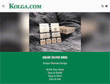 Tablet Screenshot of kolga.com